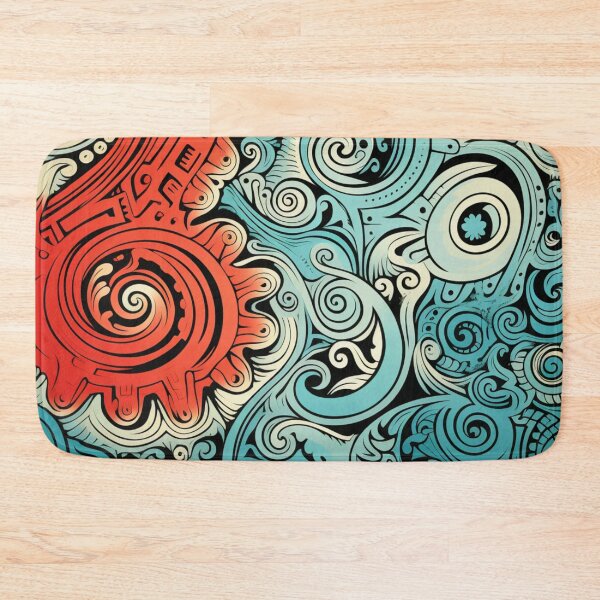 Item preview, Kowhaiwhai Maori Pattern designed and sold by GrinGalore.