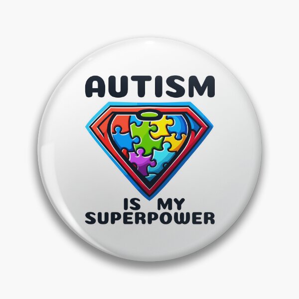 Item preview, Autism Is My Superpower Superhero designed and sold by TKsTees.