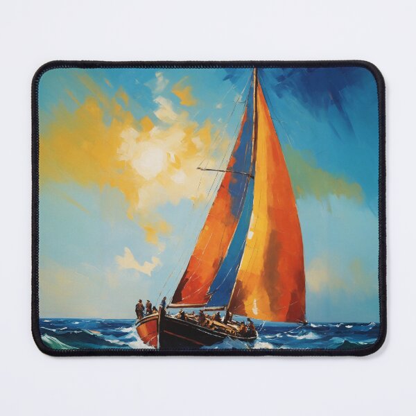 Item preview, Sailing expressionism designed and sold by FanStoreGadgets.