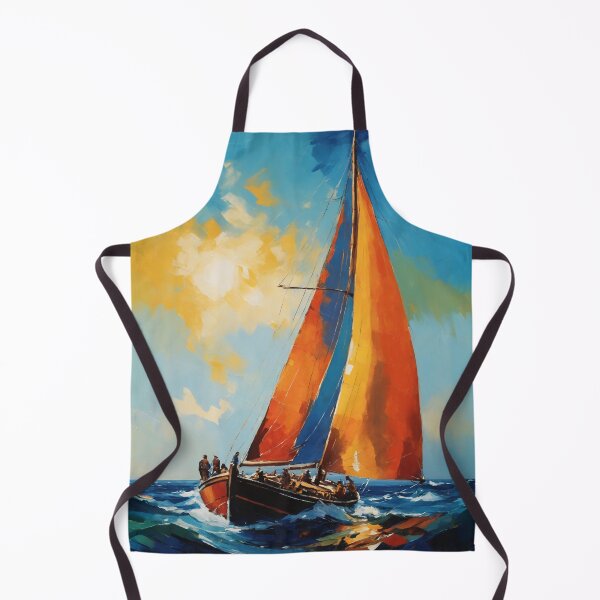 Item preview, Sailing expressionism designed and sold by FanStoreGadgets.