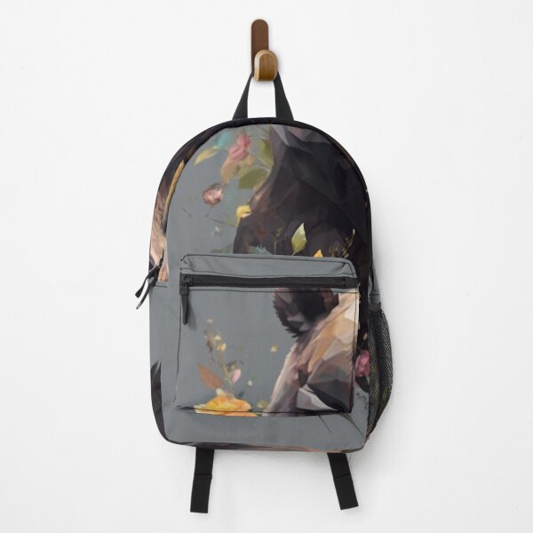 Item preview, Geometrical Floral Bear designed and sold by PolygonPinnacle.