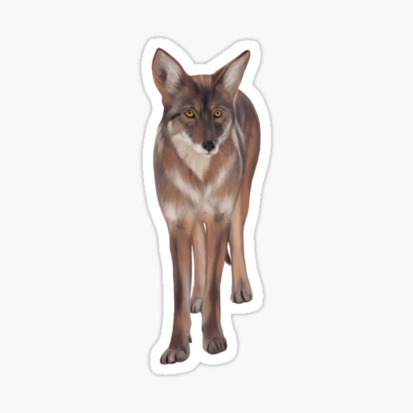 Item preview, Coyote designed and sold by Wondersofwhimsy.
