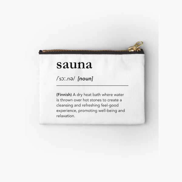 Item preview, Sauna definition, wellness quote, finnish sauna culture, sauna time, sauna lover designed and sold by lagunaklein.
