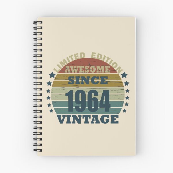 Item preview, Born in 1964 vintage retro classic birthday designed and sold by Alexaltay.
