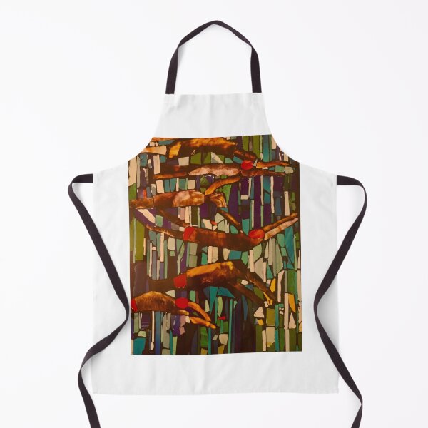 Item preview, Retro Stained glass divers designed and sold by suzetta.