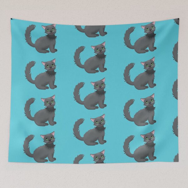 Item preview, Nebelung Cat designed and sold by zuzu2artist.