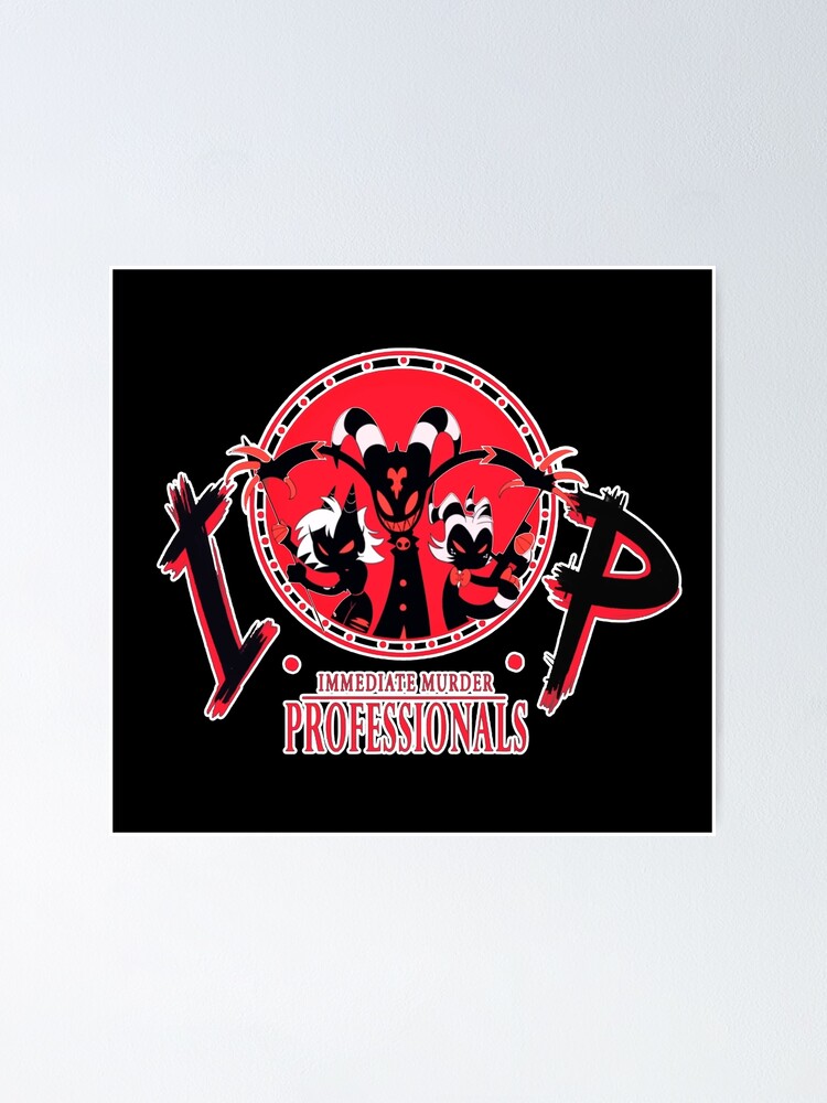 Helluvaboss I.M.P サインプリント Helluva Boss I.M.P Logo side by side comparison I honestly