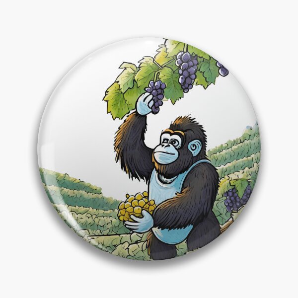 Item preview, Gleeful Gorilla Grape Gathering designed and sold by omerfdln34.