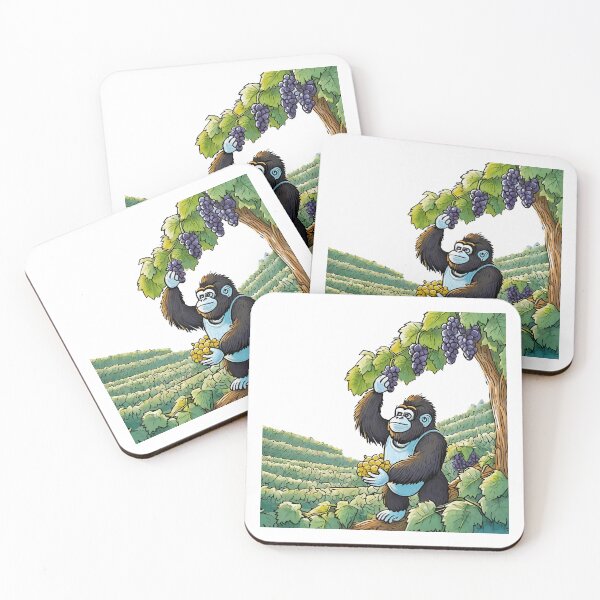 Item preview, Gleeful Gorilla Grape Gathering designed and sold by omerfdln34.