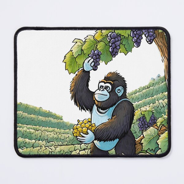 Item preview, Gleeful Gorilla Grape Gathering designed and sold by omerfdln34.