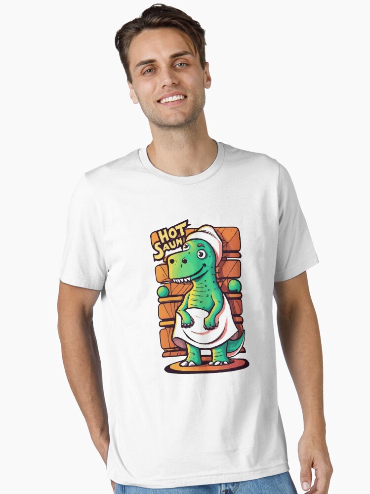 Dino-Sauna: Where Dinosaurs Sweat it Out!