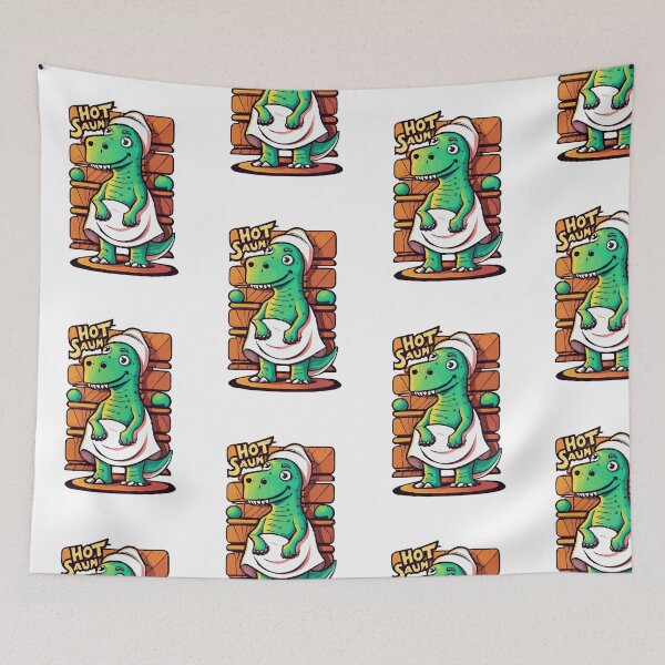Item preview, Dino-Sauna: Where Dinosaurs Sweat it Out! designed and sold by hajar-design.