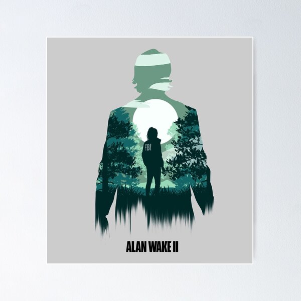 Item preview, Alan Wake 2 Poster & Prints designed and sold by GaminMadness.