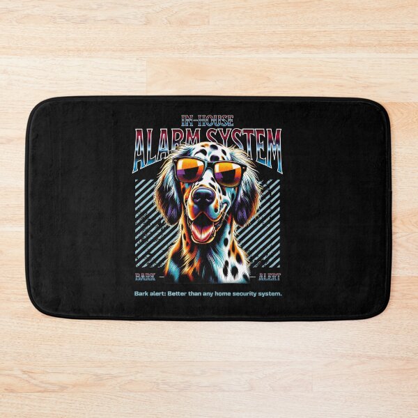 Item preview, Bark Alert English Setter Dog designed and sold by RedDesignSyc.