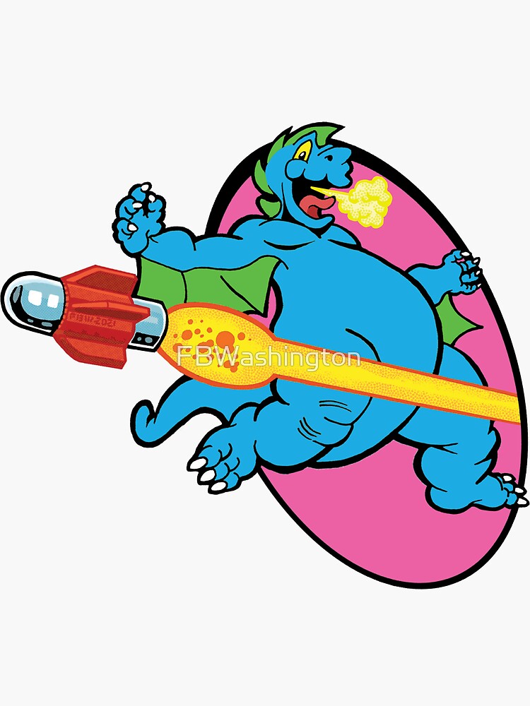 Thumbnail 3 of 3, Sticker, GadZooks Poppin Art designed and sold by FBWashington.