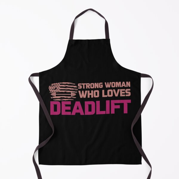 Item preview, Strong Woman Who Loves Deadlift - Motivational Saying designed and sold by GRABAPSHOP.