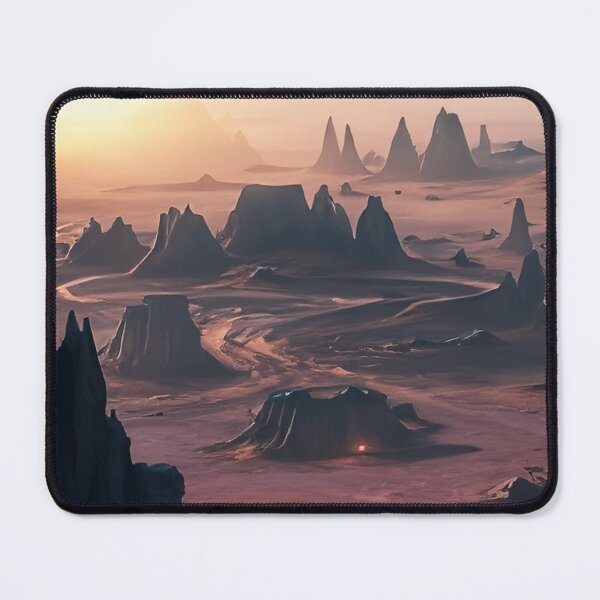 Item preview, Sunset over the peaks designed and sold by PenSquirrel.