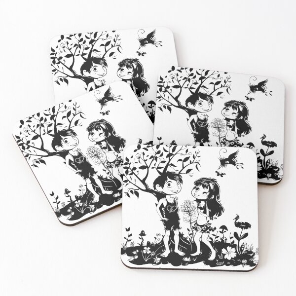 Item preview, Adam and Eve| Even in paradise there is never a dull moment designed and sold by JanChryzostom.