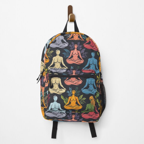 Artikelvorschau, Yoga-Muster, Geschenk, Notizbuchhülle entworfen und verkauft von pmakesArt.