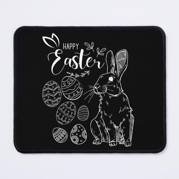 Item preview, Happy easter bunny and eggs designed and sold by Vmedo.