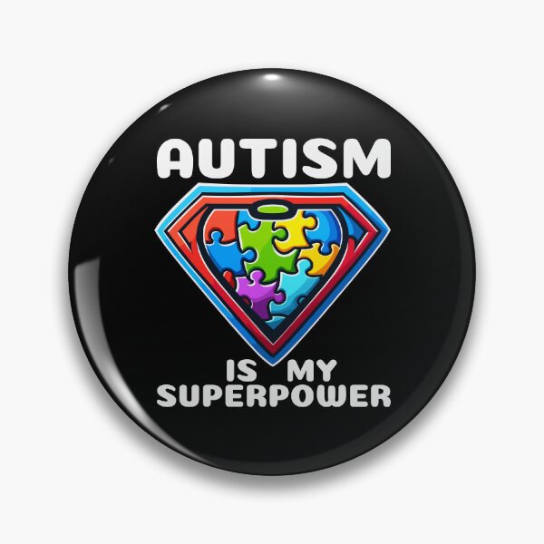 Item preview, Autism Is My Superpower Superhero designed and sold by TKsTees.