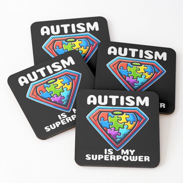 Item preview, Autism Is My Superpower Superhero designed and sold by TKsTees.