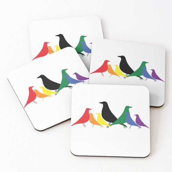 Item preview, Le Corbusier inspired Eames bird Love is Love gathering - Architecture designed and sold by SLGA-Designs.