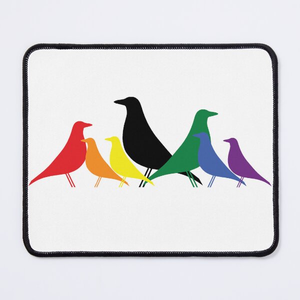 Item preview, Le Corbusier inspired Eames bird Love is Love gathering - Architecture designed and sold by SLGA-Designs.