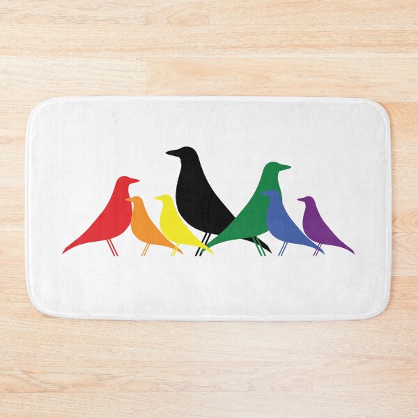 Item preview, Le Corbusier inspired Eames bird Love is Love gathering - Architecture designed and sold by SLGA-Designs.