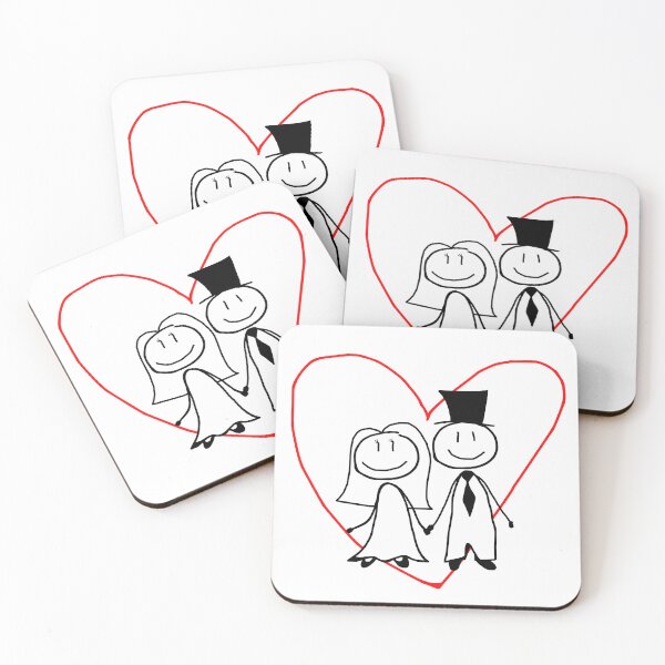 Item preview, Just Married Lovers designed and sold by ArtelPrints.
