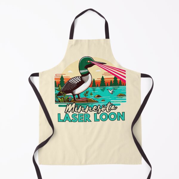 Item preview, Minnesota laser loon designed and sold by YuliaHulia.
