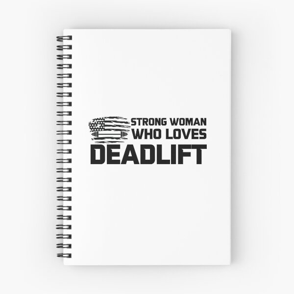 Item preview, Strong Woman Who Loves Deadlift - Motivational Saying designed and sold by GRABAPSHOP.