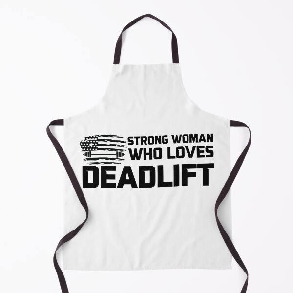 Item preview, Strong Woman Who Loves Deadlift - Motivational Saying designed and sold by GRABAPSHOP.