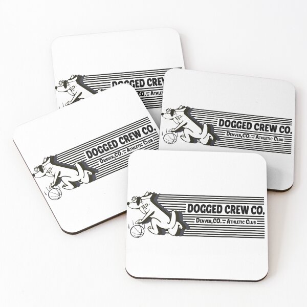 Item preview, Dogged Crew Co. Retro Basketball Logo designed and sold by Dogged Crew Co.  Studio.