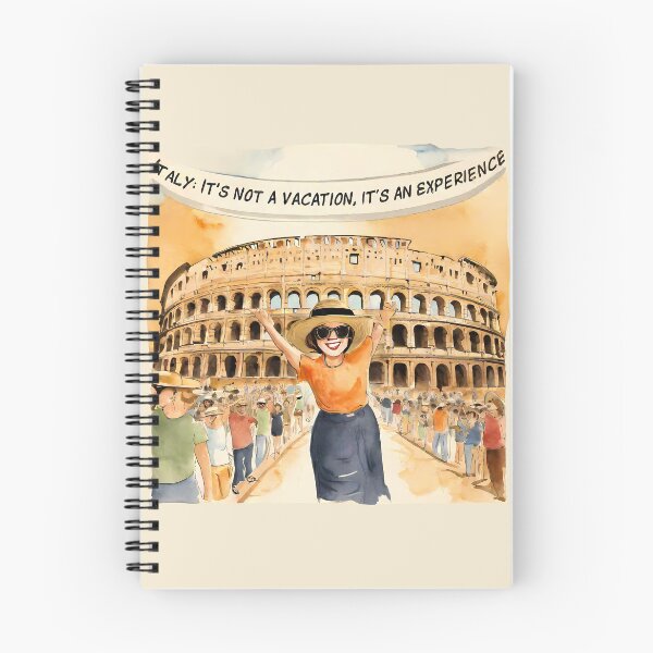 Item preview, Italy: It's Not a Vacation, It's an Experience designed and sold by @ndrys.