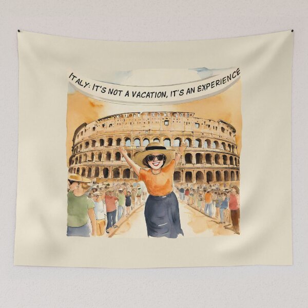 Item preview, Italy: It's Not a Vacation, It's an Experience designed and sold by @ndrys.
