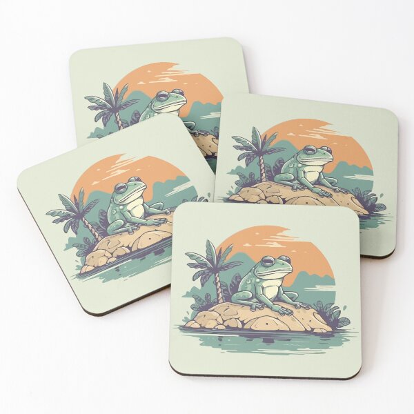 Item preview, Frog Chilling on the Beach designed and sold by Amir Faysal.