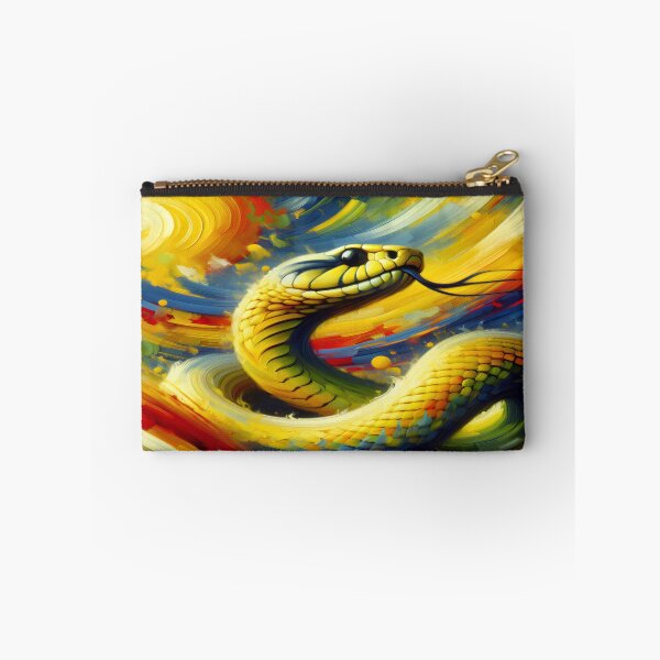 Item preview,  Vibrant Yellow Snake Python Animal for Reptile Enthusiasts designed and sold by dimaxstore.