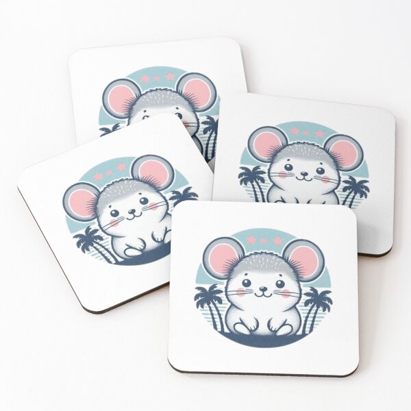 Item preview, Cute mouse face stamp designed and sold by Culmika.