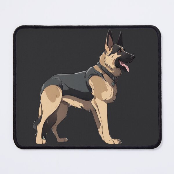 Item preview, Anime-style German Shepherd designed and sold by MollyPetDesigns.