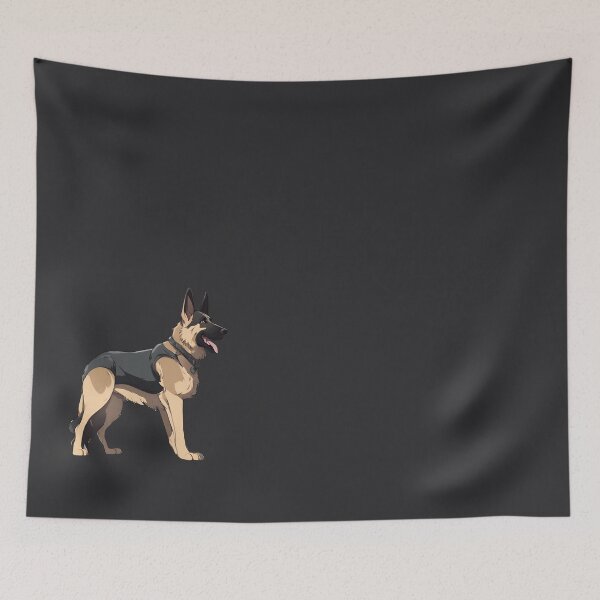 Item preview, Anime-style German Shepherd designed and sold by MollyPetDesigns.