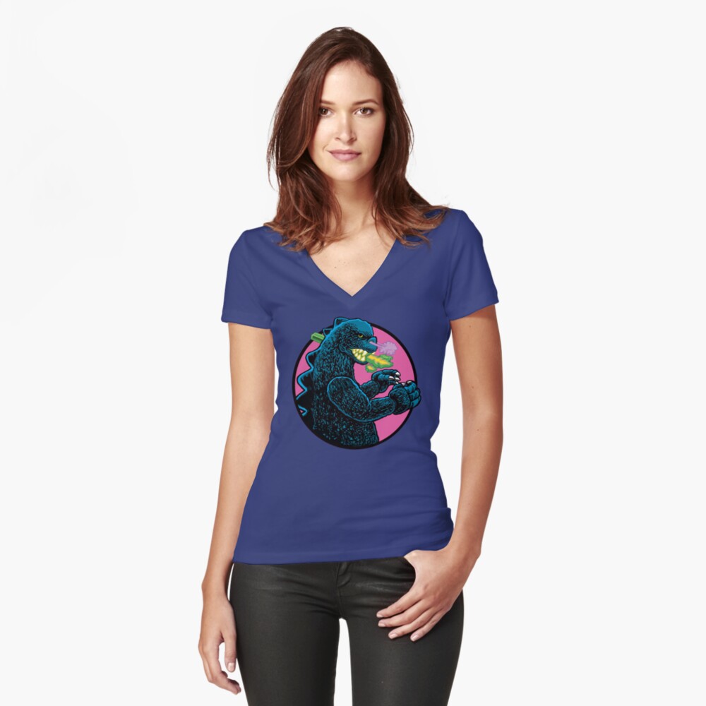 Item preview, Fitted V-Neck T-Shirt designed and sold by FBWashington.