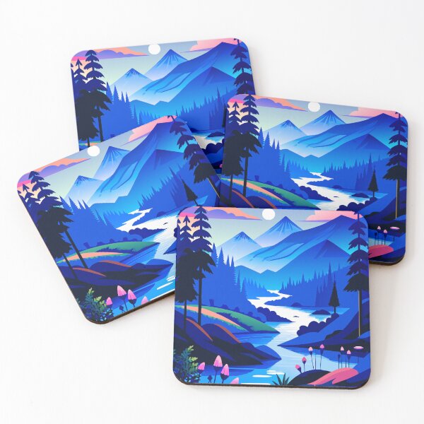 Item preview, soothing nature scene full of flowers designed and sold by rebecadigital.