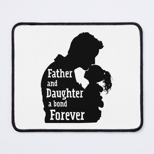 Item preview, Father Daughter Quote designed and sold by ArtAlexDesign.
