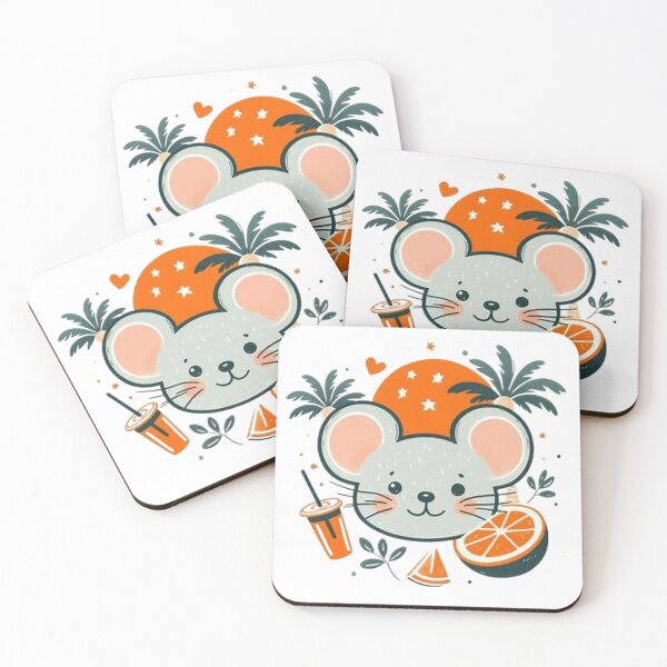 Item preview, Cute mouse face stamp designed and sold by Culmika.