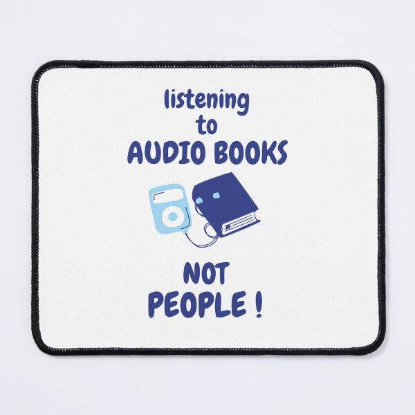 Item preview, AudioBook love design designed and sold by Come-Look-Buy.