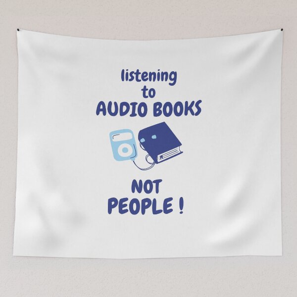 Item preview, AudioBook love design designed and sold by Come-Look-Buy.