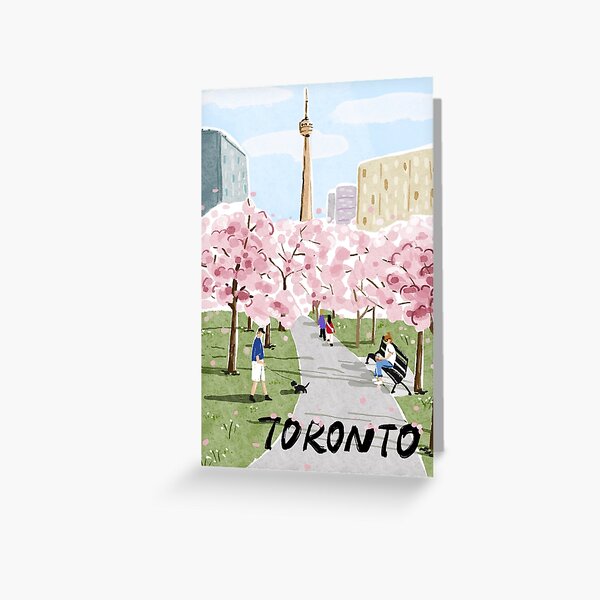 Item preview, Toronto Landmarks - Trinity Bellwoods Park in Spring designed and sold by joqiao.