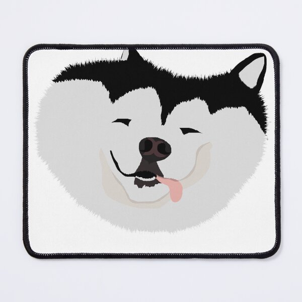 Item preview, Fluffy goofy looking dog designed and sold by BobobDesign.
