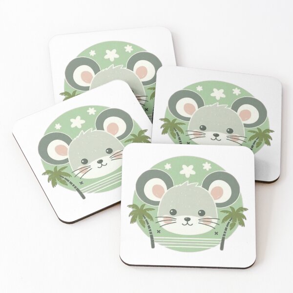 Item preview, Cute mouse face stamp designed and sold by Culmika.